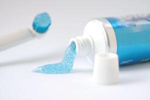 picture of toothpaste and brush